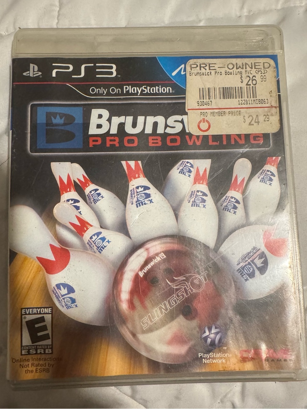 Brunswick Pro Bowling PS3 (2010) Crave Games Multiplayer E
